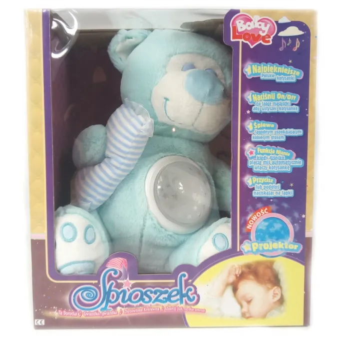 Wyjątkowa maskotka miś do przytulania dla małych dzieci