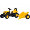 Rolly Toys Traktor na Pedały Kid JCB z Przyczepą