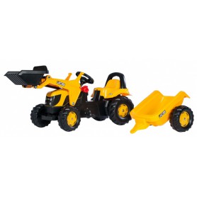 Rolly Toys Traktor Kid JCB z Przyczepą i Łyżką