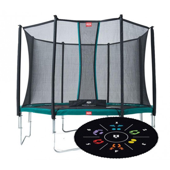 BERG Trampolina Favorit Tattoo 430cm siat.Comfort