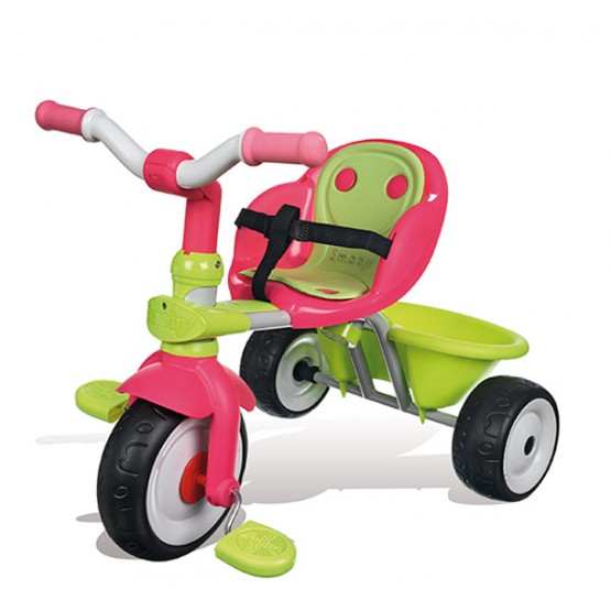SMOBY Rowerek Baby Driver Comfort zielono różowy
