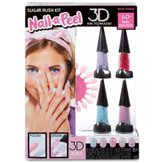 MGA Nail-a-Peel Theme Kit- Sugar Rush