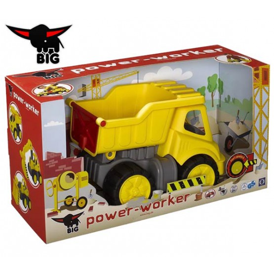 BIG Samochód Power Worker Wywrotka Ciężarówka