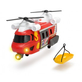 DICKIE A.S. Helikopter Ratunkowy Czerwony 30cm