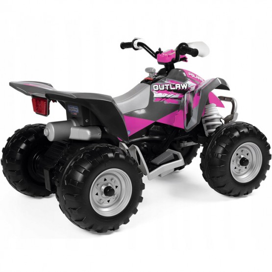 PEG PEREGO Quad 12V Polaris Outlaw Różowy