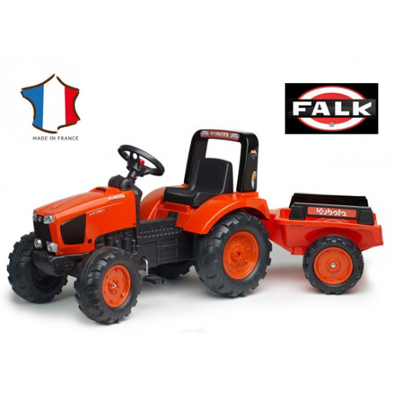 FALK Traktor Kubota M135GX + Przyczepa