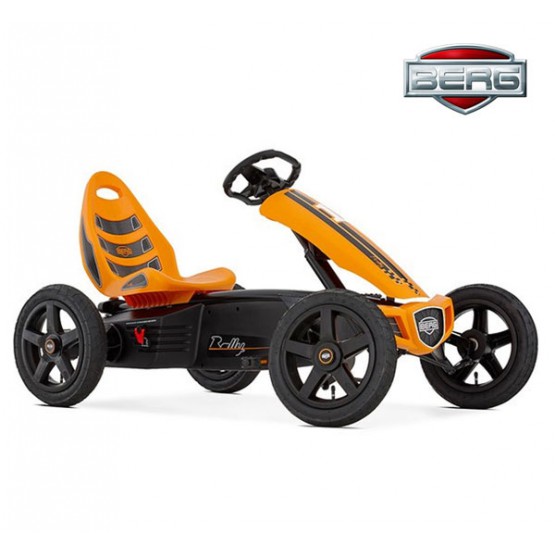 BERG Gokart Na Pedały Rally Orange