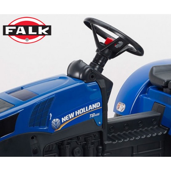 FALK Traktor NEW HOLLAND z Przyczepą