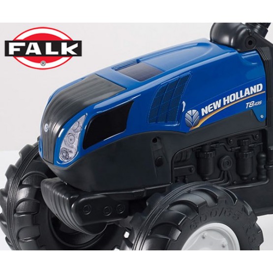 FALK Traktor NEW HOLLAND z Przyczepą