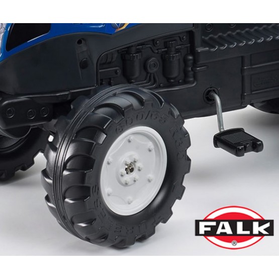 FALK Traktor NEW HOLLAND z Przyczepą