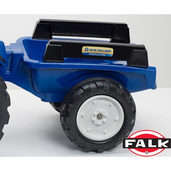 FALK Traktor NEW HOLLAND z Przyczepą