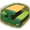 LT Stolik Piknikowy Duży Stół Zielony