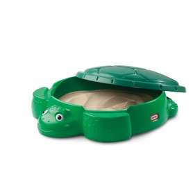 LITTLE TIKES Piaskownica Żółw z Pokrywą 8 Pack.