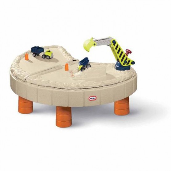 LITTLE TIKES Piaskownica Plac Budowy z Parasolem