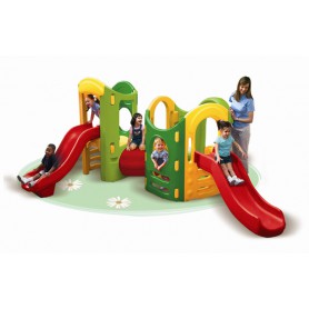 LITTLE TIKES Duży Plac Zabaw 8w1 Zjeżdżalnia