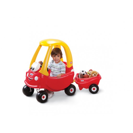 LITTLE TIKES Przyczepka Cozy Coupe Czerwona