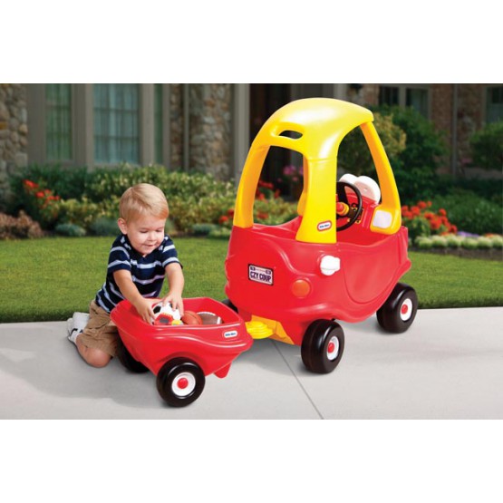 LITTLE TIKES Przyczepka Cozy Coupe Czerwona