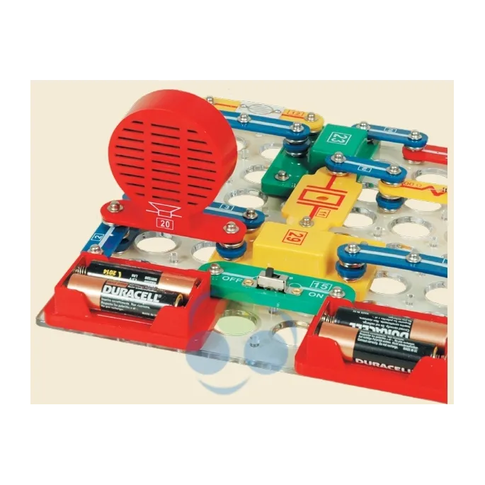 Zestaw eksperymentów z elektrotechniki dla młodych odkrywców