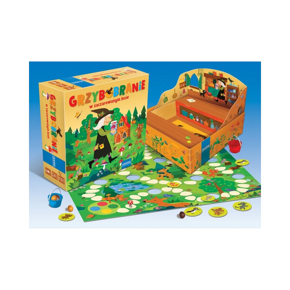 GRZYBOBRANIE W ZACZAROWANYM LESIE GRA TOWARZYSKAG2