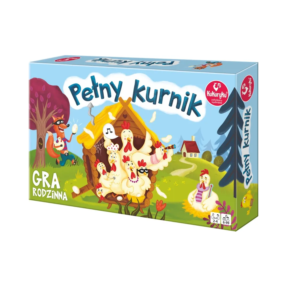 GRA RODZINNA PEŁNY KURNIK KUKURYKU G2