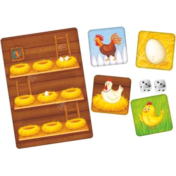 GRA RODZINNA PEŁNY KURNIK KUKURYKU G2