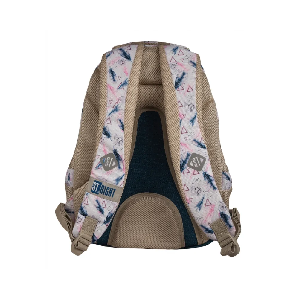 PLECAK MŁODZIEŻOWY PIÓRKA RÓŻE BP-06 ST.RIGHTCZ