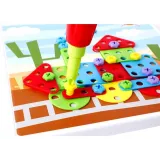 ŚRUBKOWY TRENING MAŁEJ RĄCZKI KREATYWNA ZABAWA G2