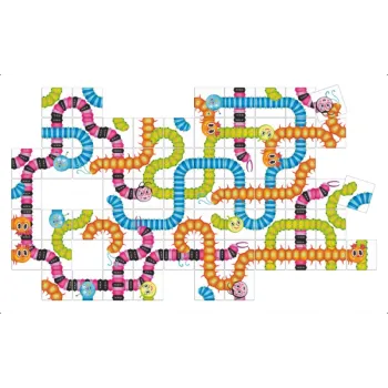 Gra rodzinna logiczna Zakręcone robale KukurykuG2