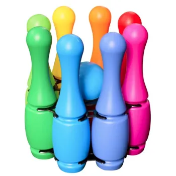 KOLOROWE PLASTIKOWE KRĘGLE KULA STOJAK 11 EL. G3