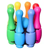 KOLOROWE PLASTIKOWE KRĘGLE KULA STOJAK 11 EL. G3