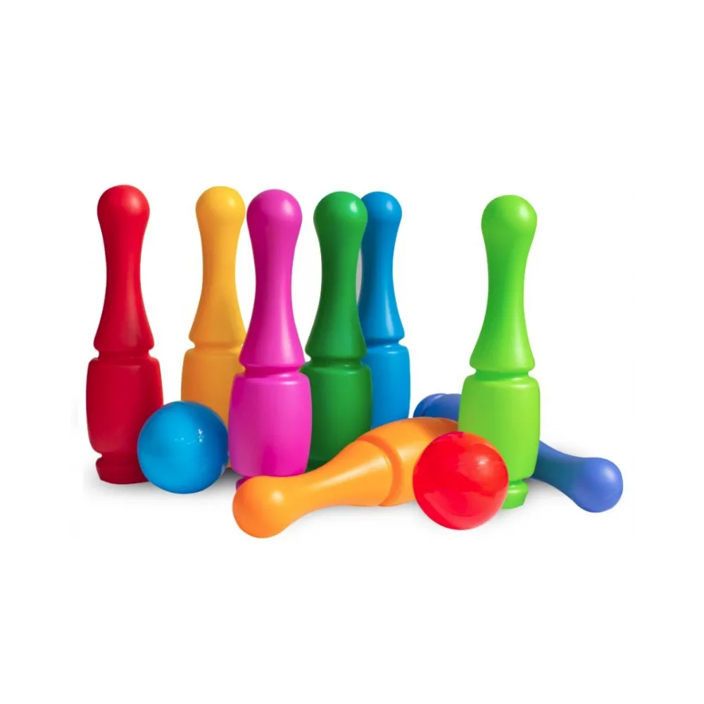 KOLOROWE PLASTIKOWE KRĘGLE KULA STOJAK 11 EL. G3