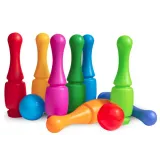 KOLOROWE PLASTIKOWE KRĘGLE KULA STOJAK 11 EL. G3