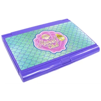 DUŻA KASETKA Z AKCESORIAMI MAKIJAŻU CIENIE LAKIERCZ