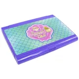 DUŻA KASETKA Z AKCESORIAMI MAKIJAŻU CIENIE LAKIERCZ