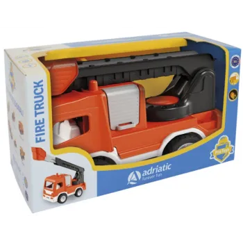 DUŻY WÓZ STRAŻACKI WYSUWANA DRABINA ADRIATIC 1:16 G3