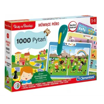 MÓWIĄCE PIÓRO LICZBY 1000 PYTAŃ 64 ZADAŃ CLEMENTONI G3