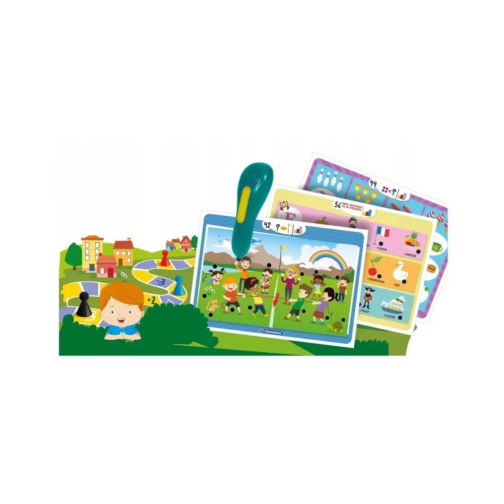 MÓWIĄCE PIÓRO LICZBY 1000 PYTAŃ 64 ZADAŃ CLEMENTONI G3