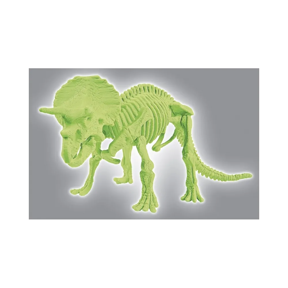 SKAMIENIAŁOŚCI TRICERATOPS NAUKOWA ZABAWA G2