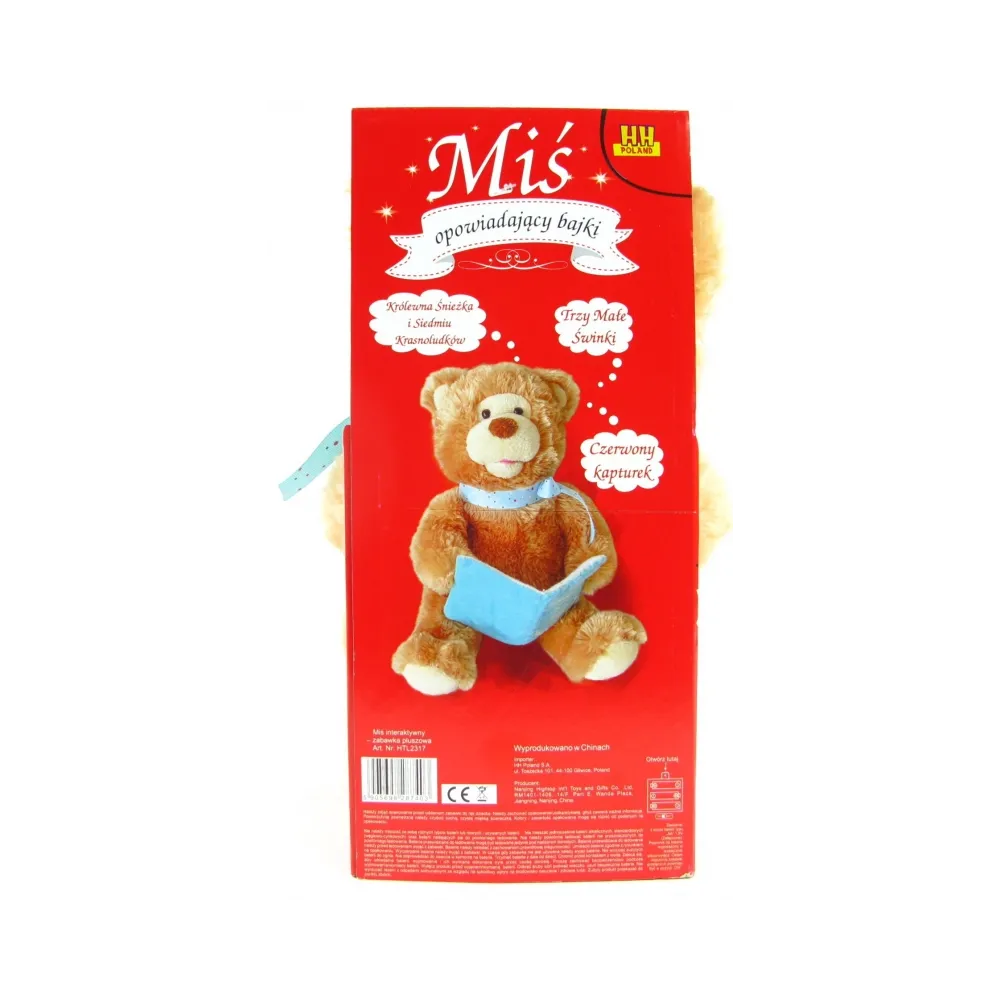 MIŚ INTERAKTYWNY OPOWIADA BAJKI BAJECZKA G2