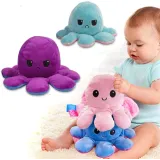 OŚMIORNICZKA MASKOTKA DWUSTRONNA NIEBIESKO-RÓŻOWACZ