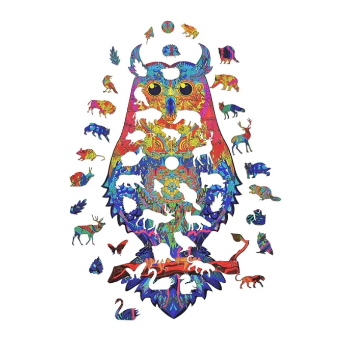 Eko puzzle z bajką o ekologii i przyrodzie