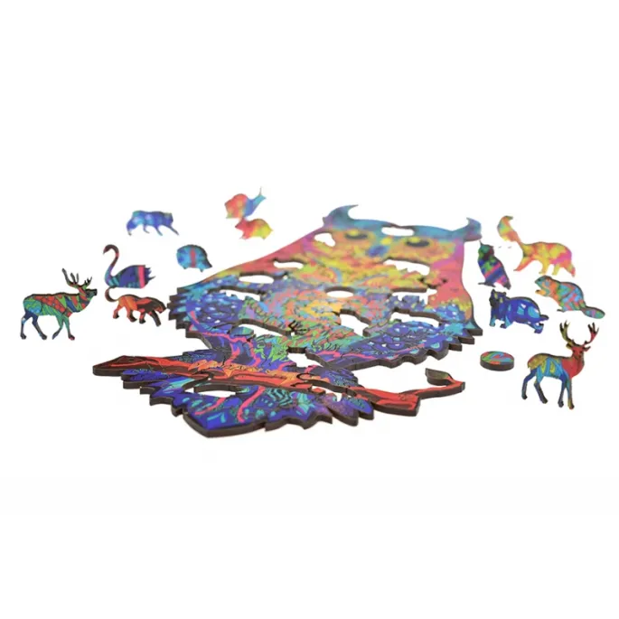 Puzzle Magiczna Sowa - genialny prezent dla miłośników