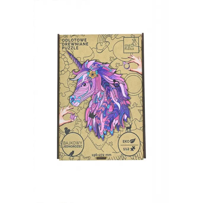 Zestaw 148 ekopuzzli z pałacem sowy i leśnymi zwierzętami