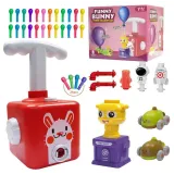 KRÓLIK SAMOCHÓD POJAZD BALONY WYRZUTNIA NA POWIETRZE CZ