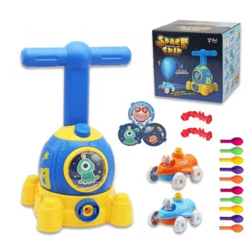 RAKIETA SAMOCHÓD POJAZD BALONY WYRZUTNIA NA POWIETRZECZ