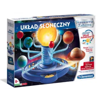 UKŁAD SŁONECZNY OBROTOWY PODŚWIETLANY NAUKOWA ZABAWA G2
