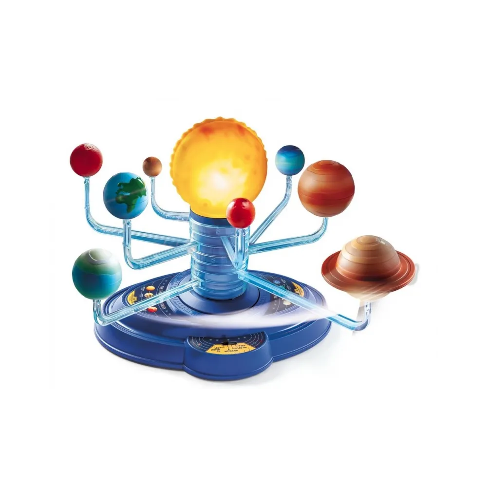 UKŁAD SŁONECZNY OBROTOWY PODŚWIETLANY NAUKOWA ZABAWA G2