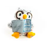 Duża pluszowa Mądra sowa mówi po polsku opowiada bajki G2