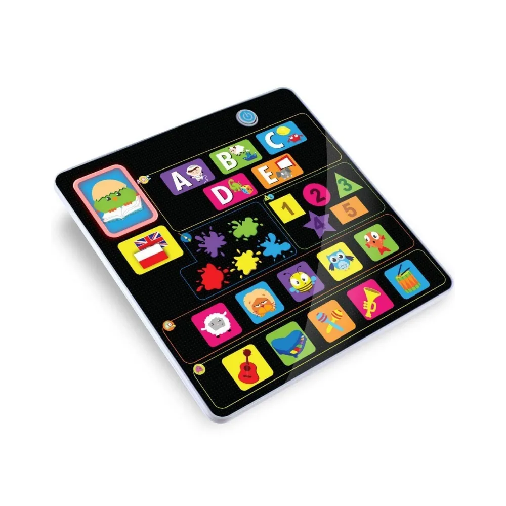 INTERAKTYWNY TABLET MÓWI PO POLSKU ANGIELSKU