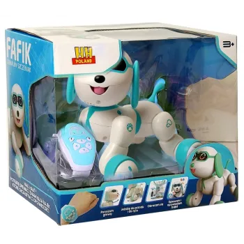 STEROWANY PIESEK ROBOT FAFIK MÓWI ŚPIEWA POLSKU JEŹDZI G2